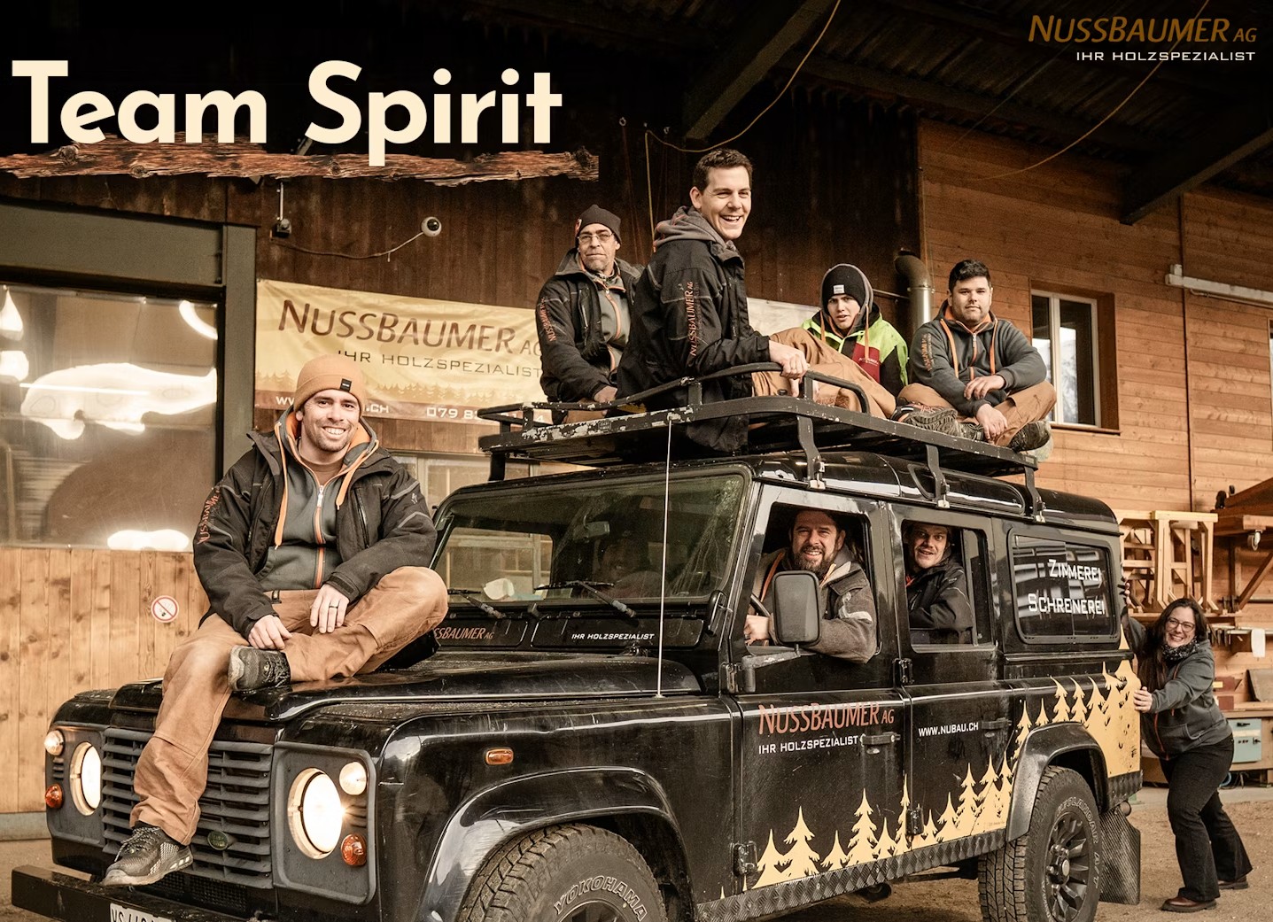 Team Spirit der Nussbaumer AG